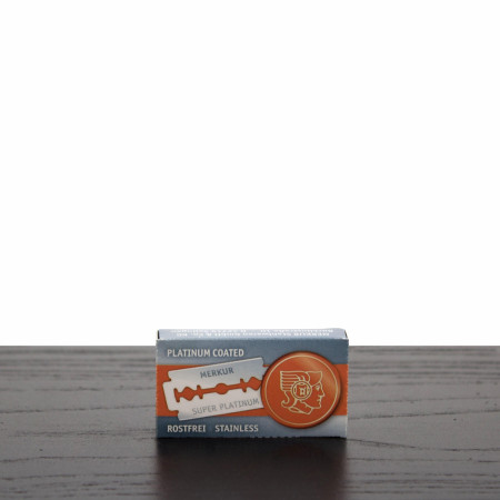 Merkur Super Platinum Coated Double Edge Razor Blades